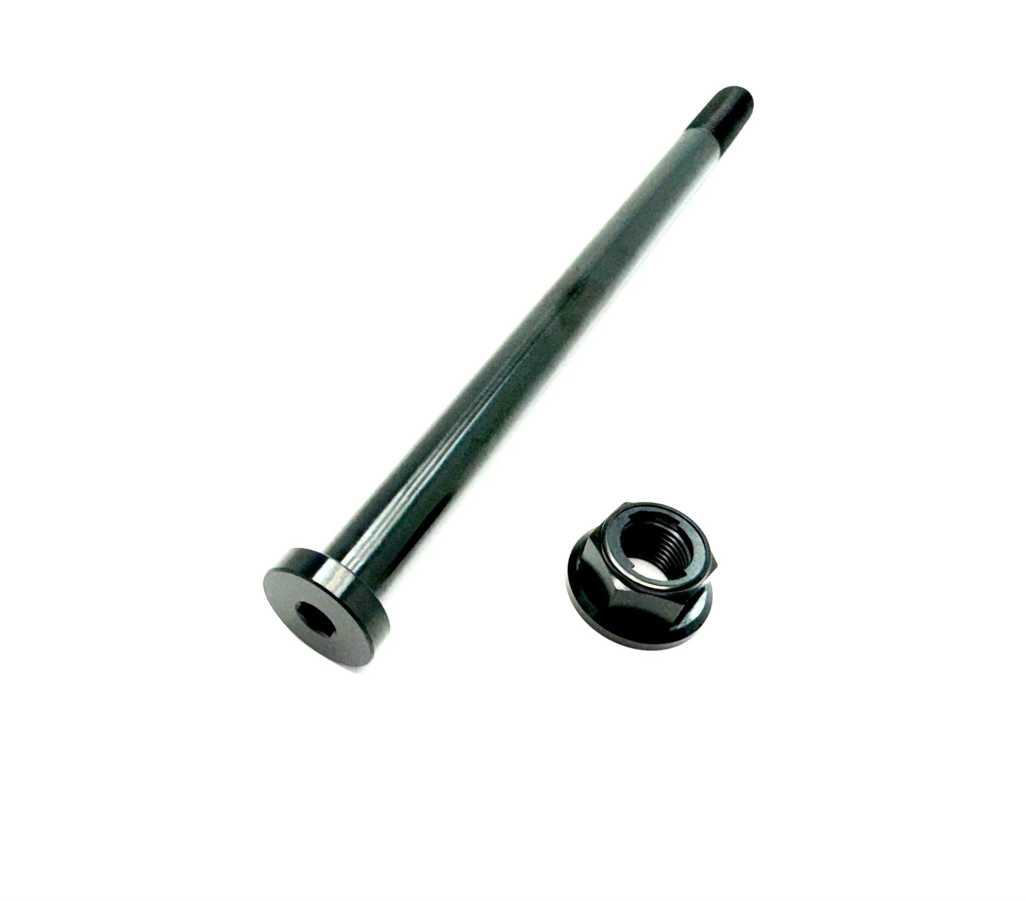 Titanium Rear Axle and Nut - Surron LBX (Two pcs)